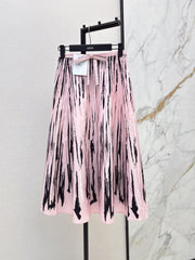 26FW New Resort Collection Printed Skirt with Bow Detail 🩵
