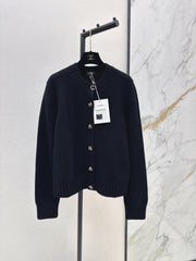 🔥Highest Quality🔥 26FW New High-End Métiers d'Art Cashmere Knit Cardigan 🖤