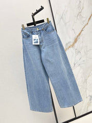 🔥Highest Quality🔥26FW New High-Waisted Wide-Leg Denim Trousers 🩵