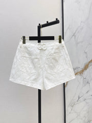 26FW New Quilted-Stitch Denim Shorts 🩵