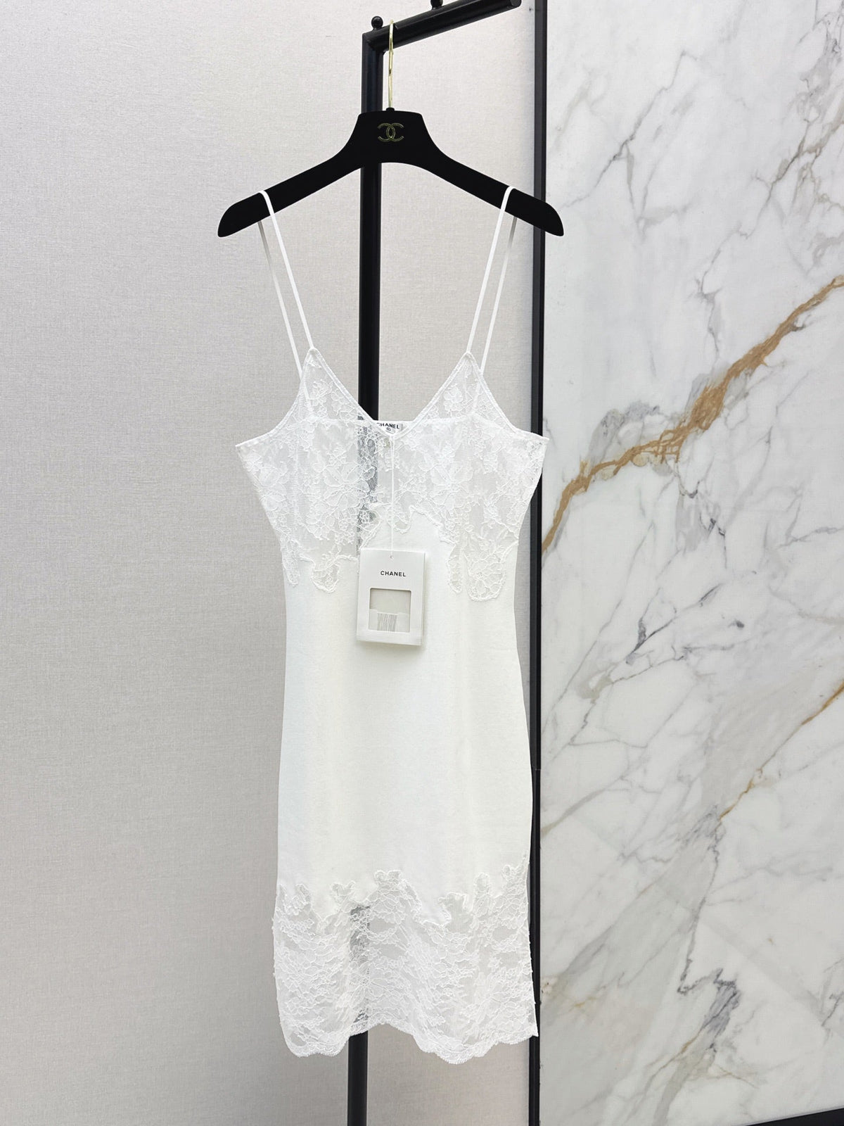 26FW New Patchwork Lace Camisole Dress 🖤
