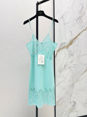 26FW New Patchwork Lace Camisole Dress 🖤