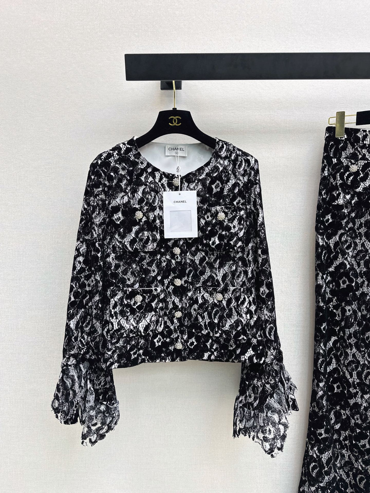 26FW New Custom Crew-Neck Lace Jacket 🖤
