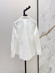 26FW New White Long-Sleeve Shirt 🤍