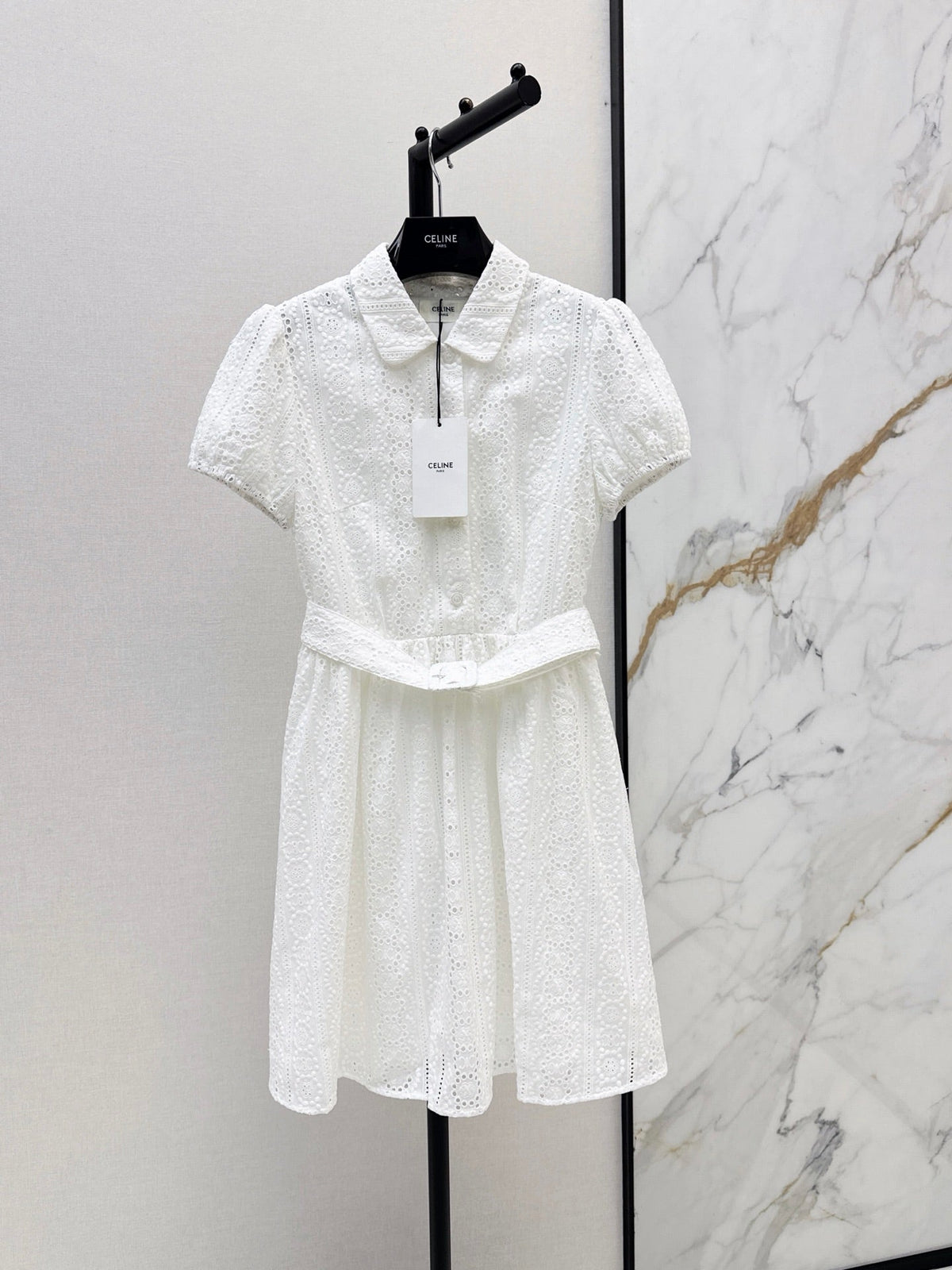 26FW New Cut-out Water-Soluble Embroidery Dress 🤍