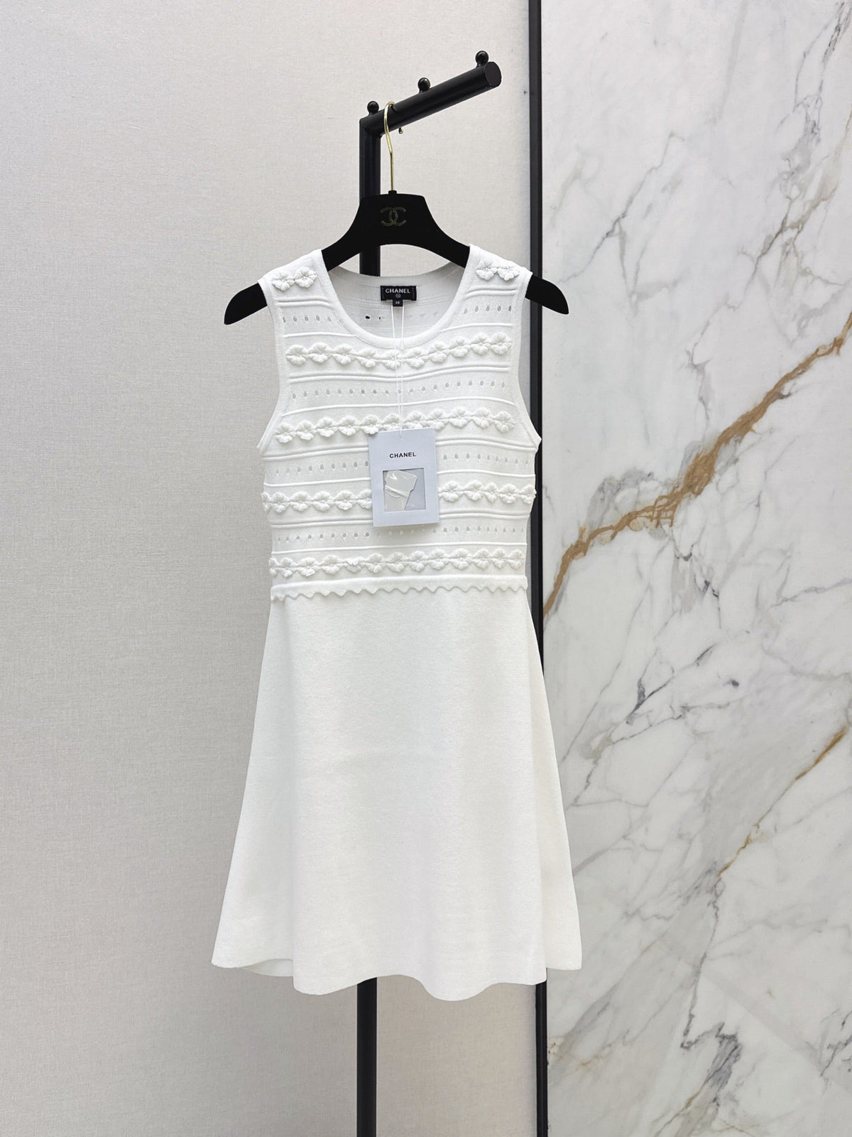 26FW New Girly-Style Sleeveless Knit Dress 🤍