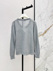 26FW New Long-Sleeved Knit Top with Scarf-Tie Detail 🤍