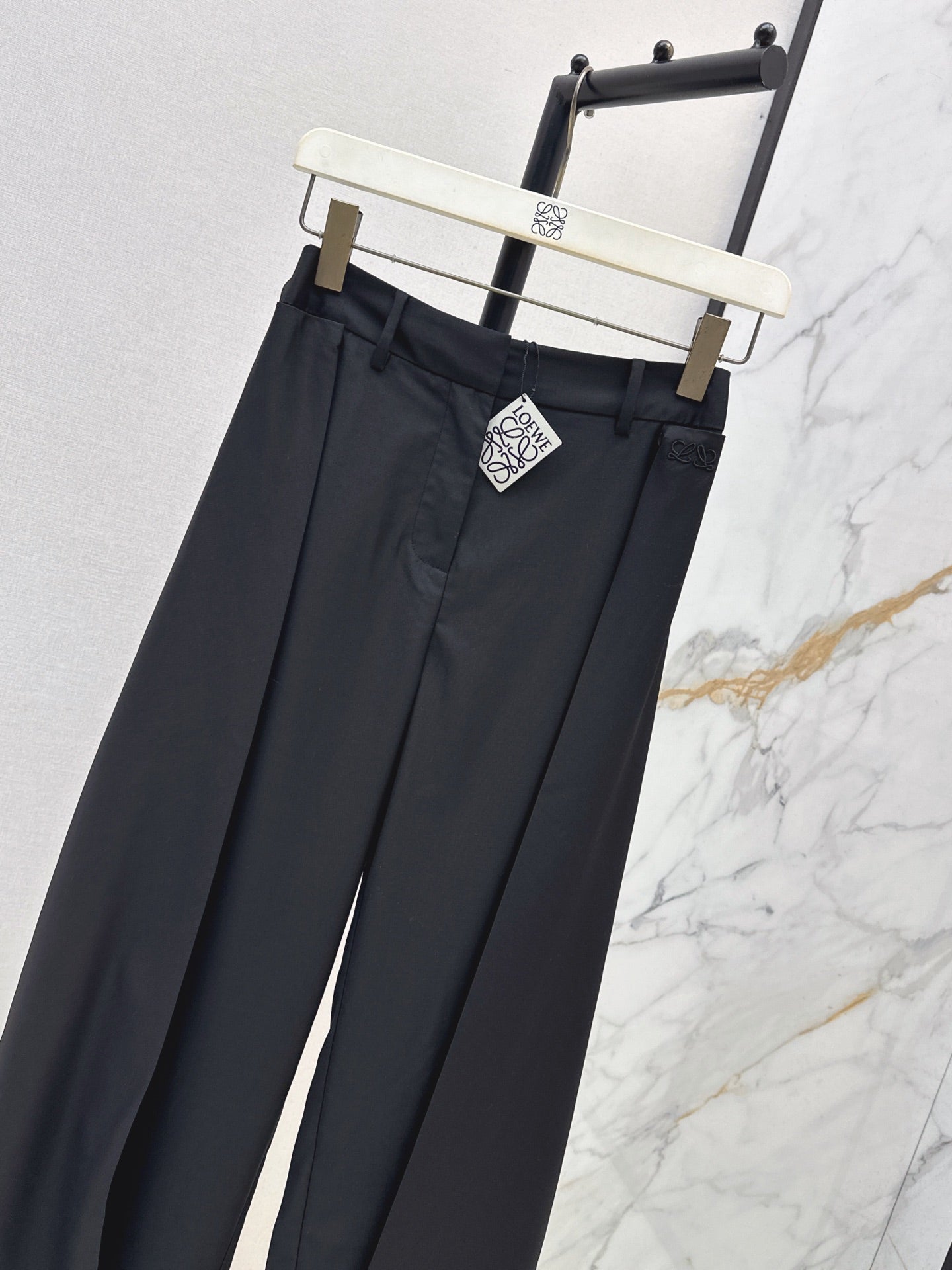 26FW New Pleated Wide-Leg Trousers 🖤
