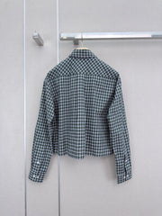 🔥Highest Quality🔥26FW New Plaid Long-Sleeve Shirt with Collar