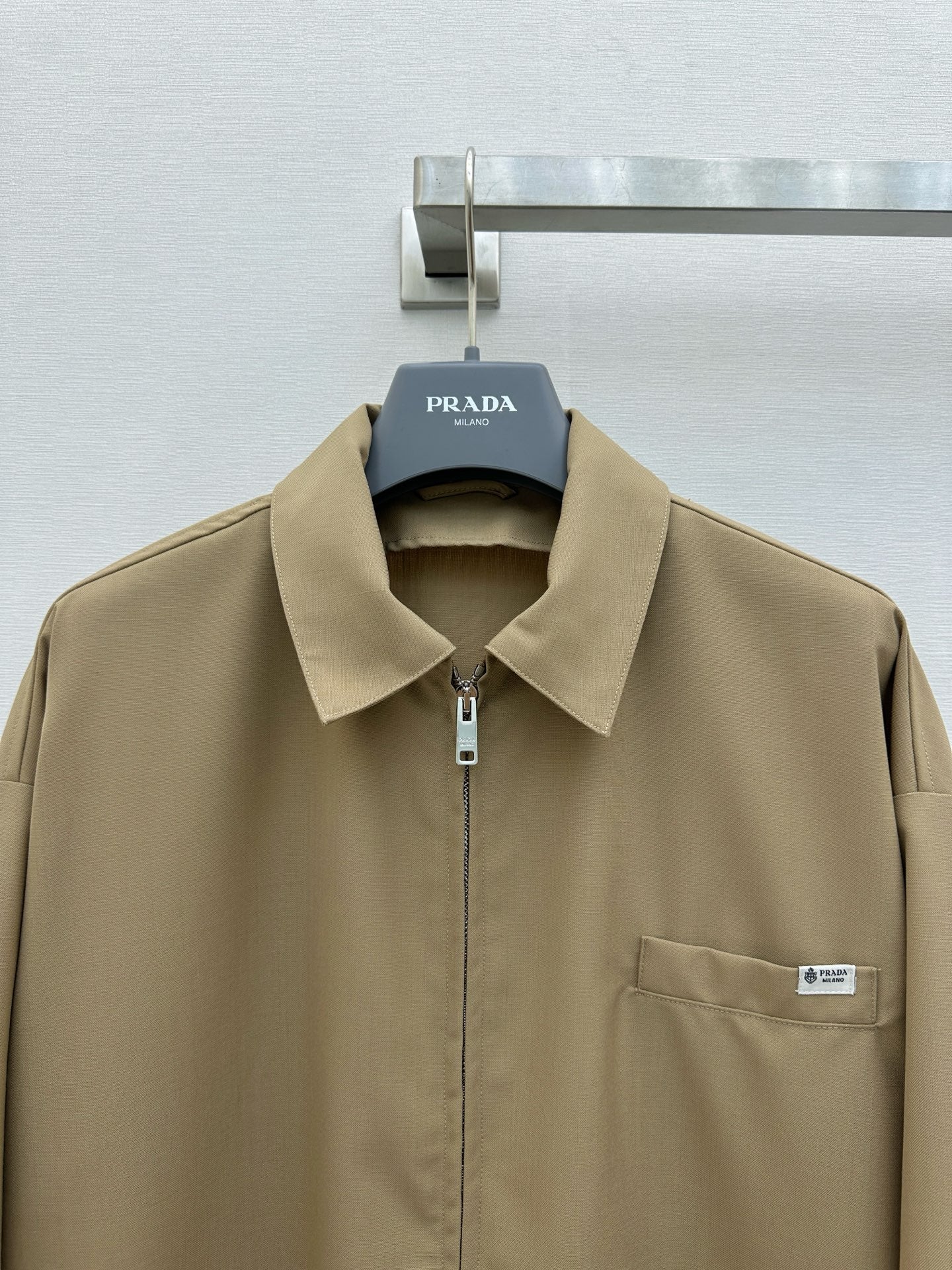 26FW New Khaki Zipper Jacket