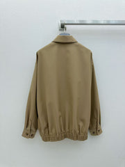 26FW New Khaki Zipper Jacket