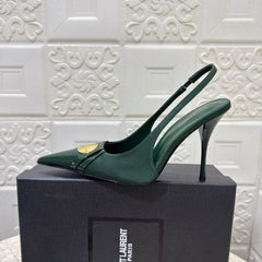 26FW New YSL Logo High Heels 👠(height: 10.5cm)