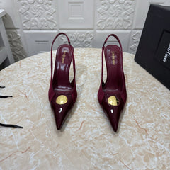 26FW New YSL Logo High Heels 👠(height: 10.5cm)