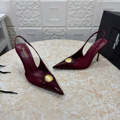 26FW New YSL Logo High Heels 👠(height: 10.5cm)
