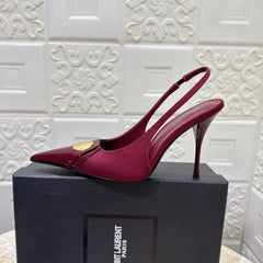 26FW New YSL Logo High Heels 👠(height: 10.5cm)