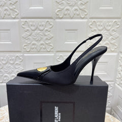 26FW New YSL Logo High Heels 👠(height: 10.5cm)