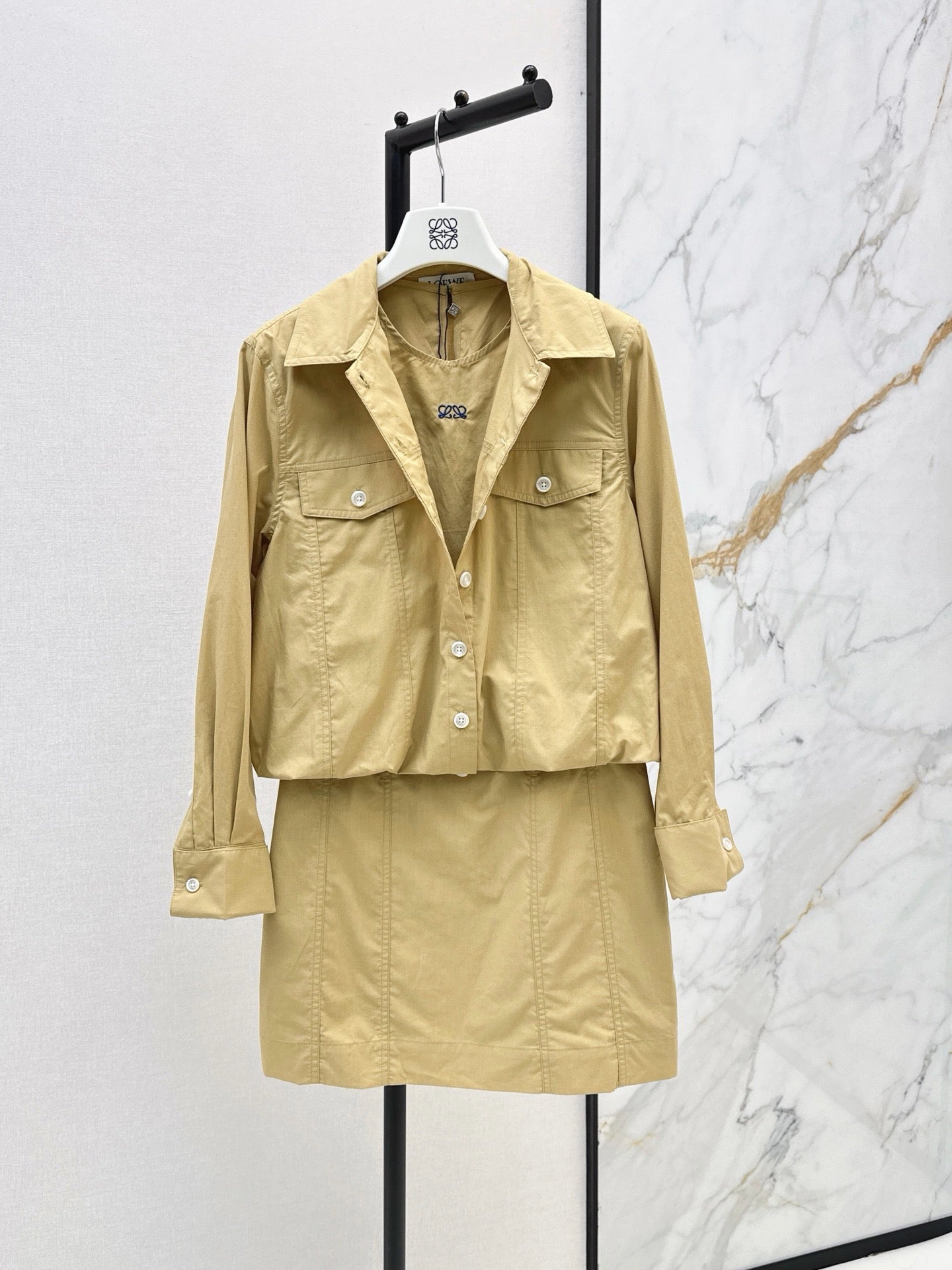 26FW New "Faux-Layered" Style Shirt Dress 🤍