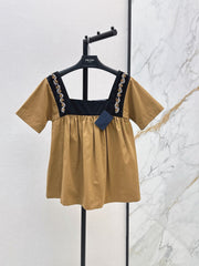26FW New Doll-Style Paneled Top with Hand-Applied Rhinestones and Beading 🤎