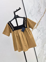 26FW New Doll-Style Paneled Top with Hand-Applied Rhinestones and Beading 🤎