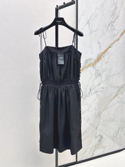 26FW New: French Minimalist Lightweight Slit Camisole Dress 🖤