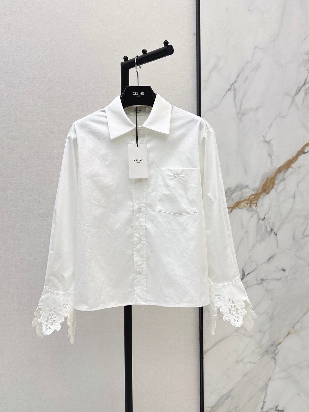 🔥Highest Quality🔥26FW New Lace-Embroidered Shirt 🤍