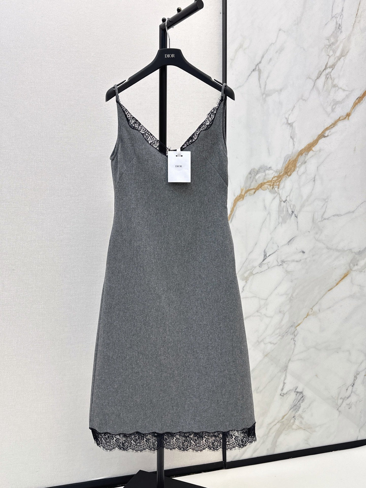 26FW New Lace-Panel Camisole Dress 🩶