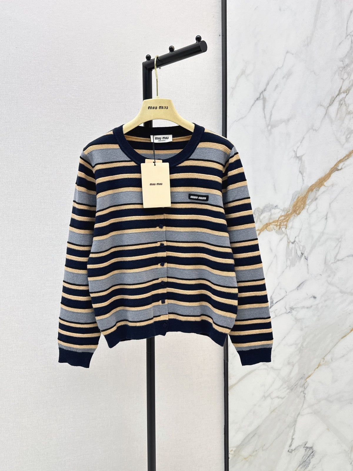 26FW New Striped Knit Cardigan 🤎