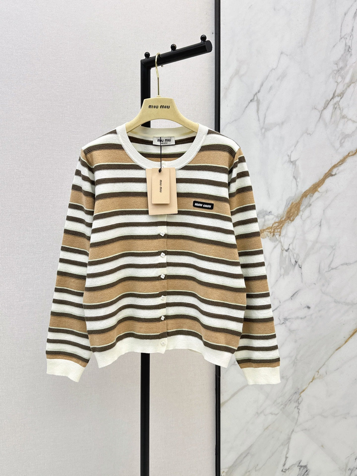 26FW New Striped Knit Cardigan 🤎