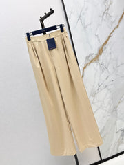 Louis Vuitton/26FW New Straight-Leg Pants with Elastic Waist 🤎