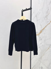 26FW New Crew-Neck Cardigan with Bow Detail 🖤