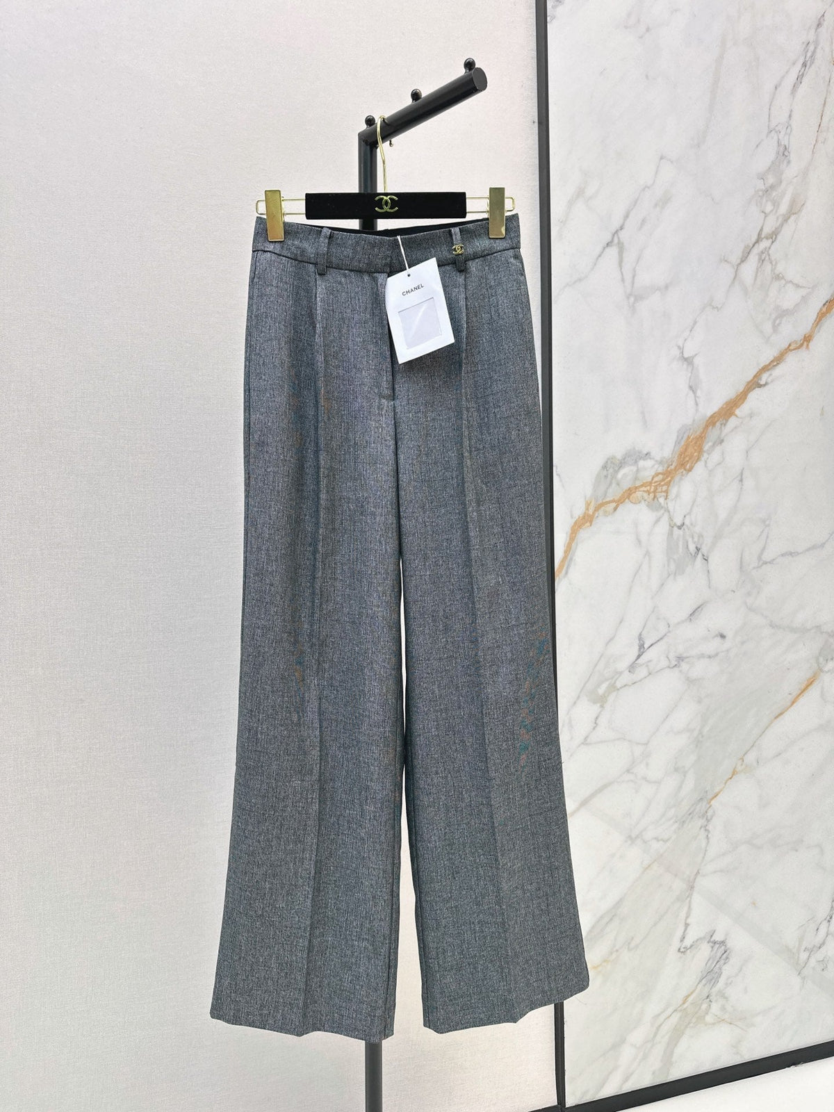 26FW New Grey Straight-Leg Trousers 🩶
