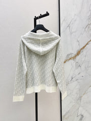 26FW New Classic Monogram Knit Hoodie 🤍