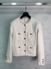 26FW New White Tweed Jacket 🤍