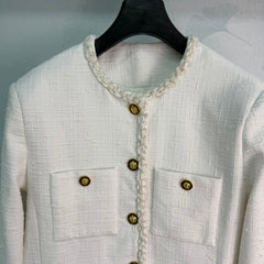 26FW New White Tweed Jacket 🤍