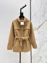 26FW New Reversible Cashmere Mid-Length Lapel Coat 🖤