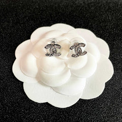 26FW New Double-C Logo Stud Earrings