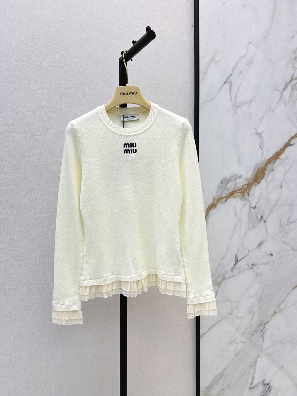 26FW New Versatile Color-Block Crew-Neck Sweater 🤍
