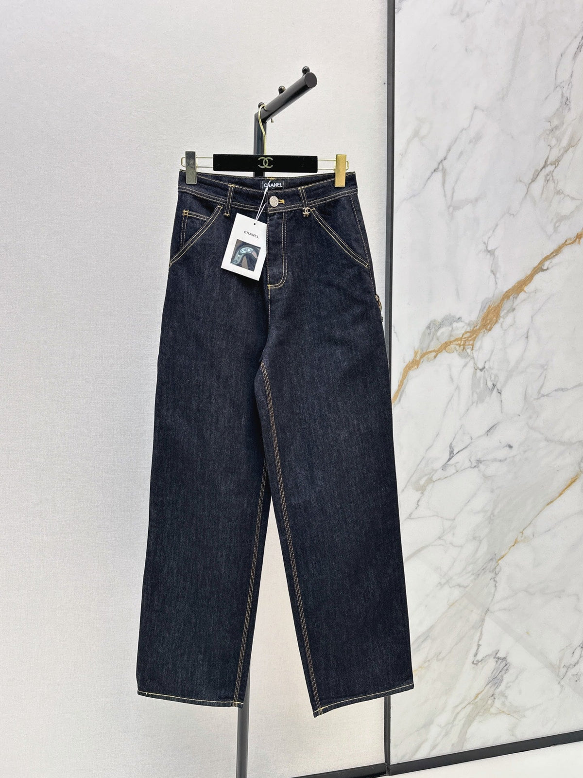 🔥Highest Quality🔥26FW New Versatile Raw-Wash Workwear-Style Denim Jeans 🖤
