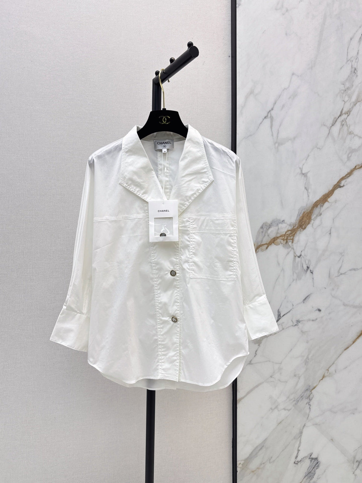 🔥Highest Quality🔥26FW New Collared Long-Sleeve Shirt 🤍